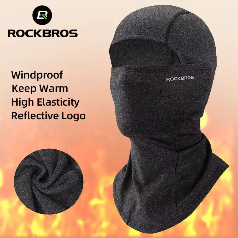 Motorcycle Gear For Woman - ROCKBROS Pasamontañas Térmico de Invierno para