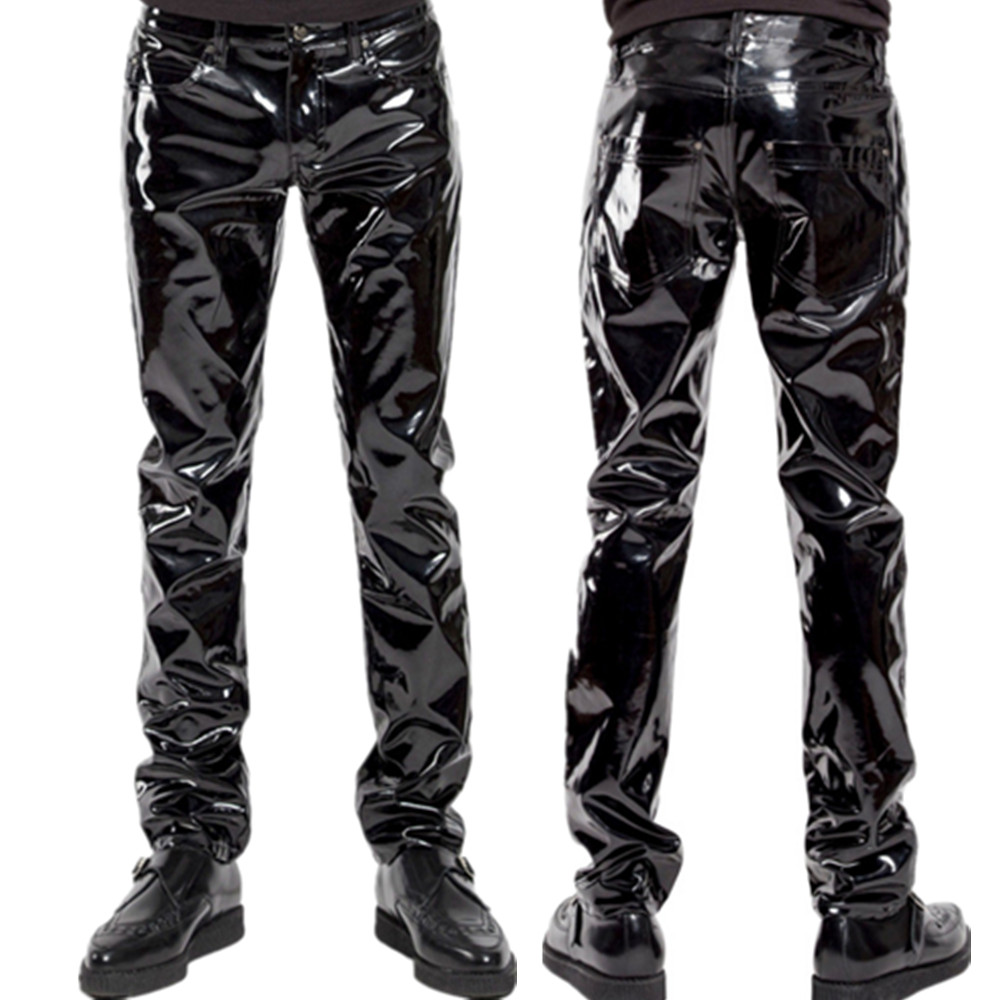 Pantalones de látex de PVC bri - Motorcycle Gear Mens reseña y precio