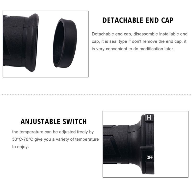 Empuñaduras calefactables prof - Handlebar Grip Heated reseña y precio