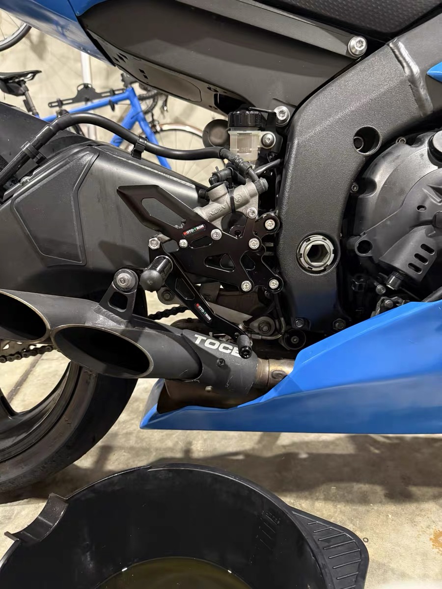 Reposapiés Traseros Ajustables - Motorcycle Gear Lever Extender reseña y precio